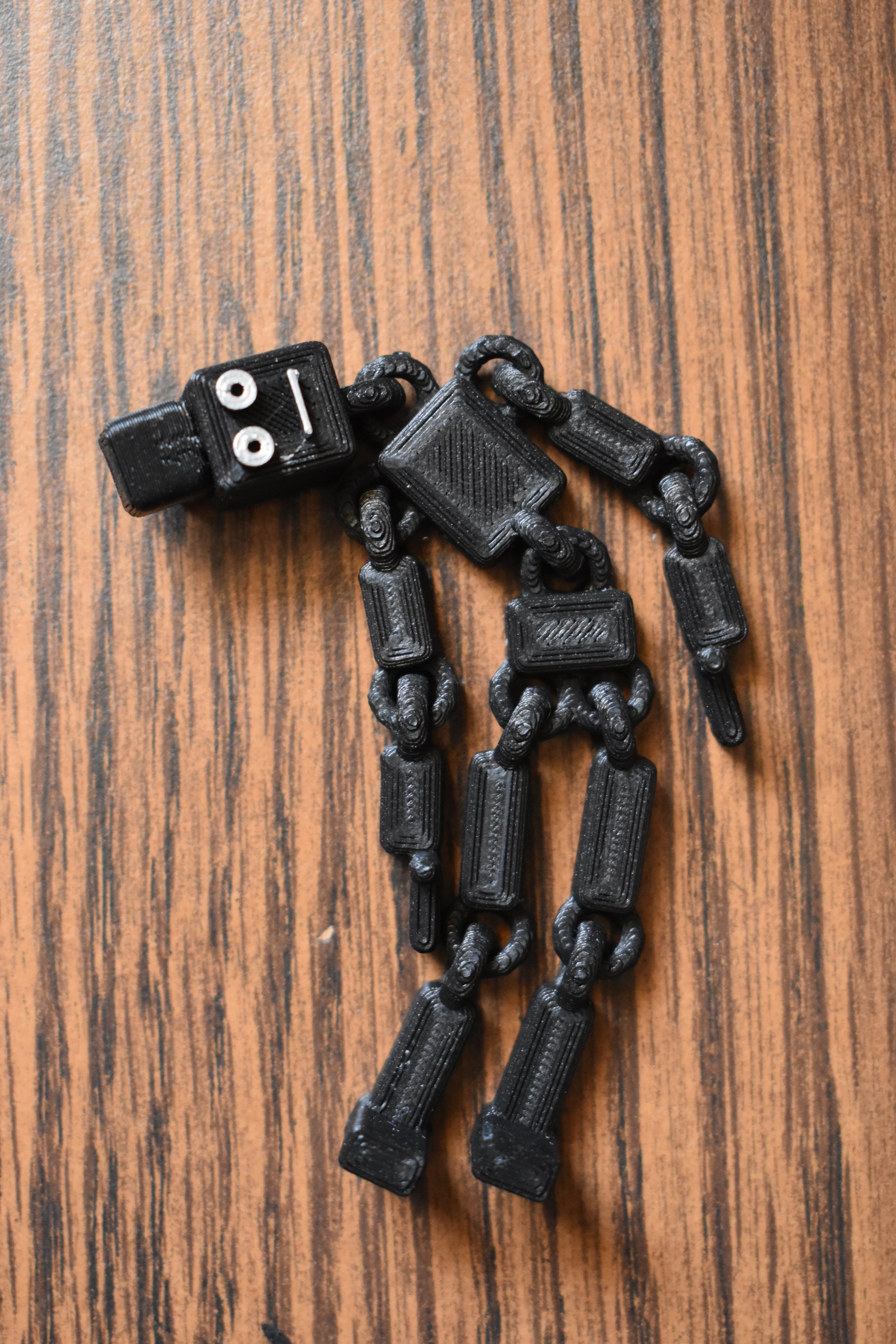 Print-In-Place Ragdoll Bot 3d model