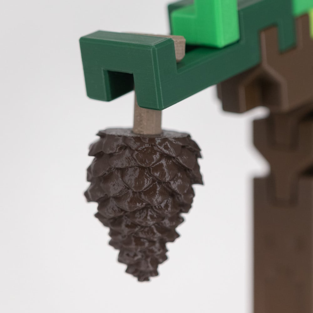 Tippi Tree Pine Cone Ornament 3d model