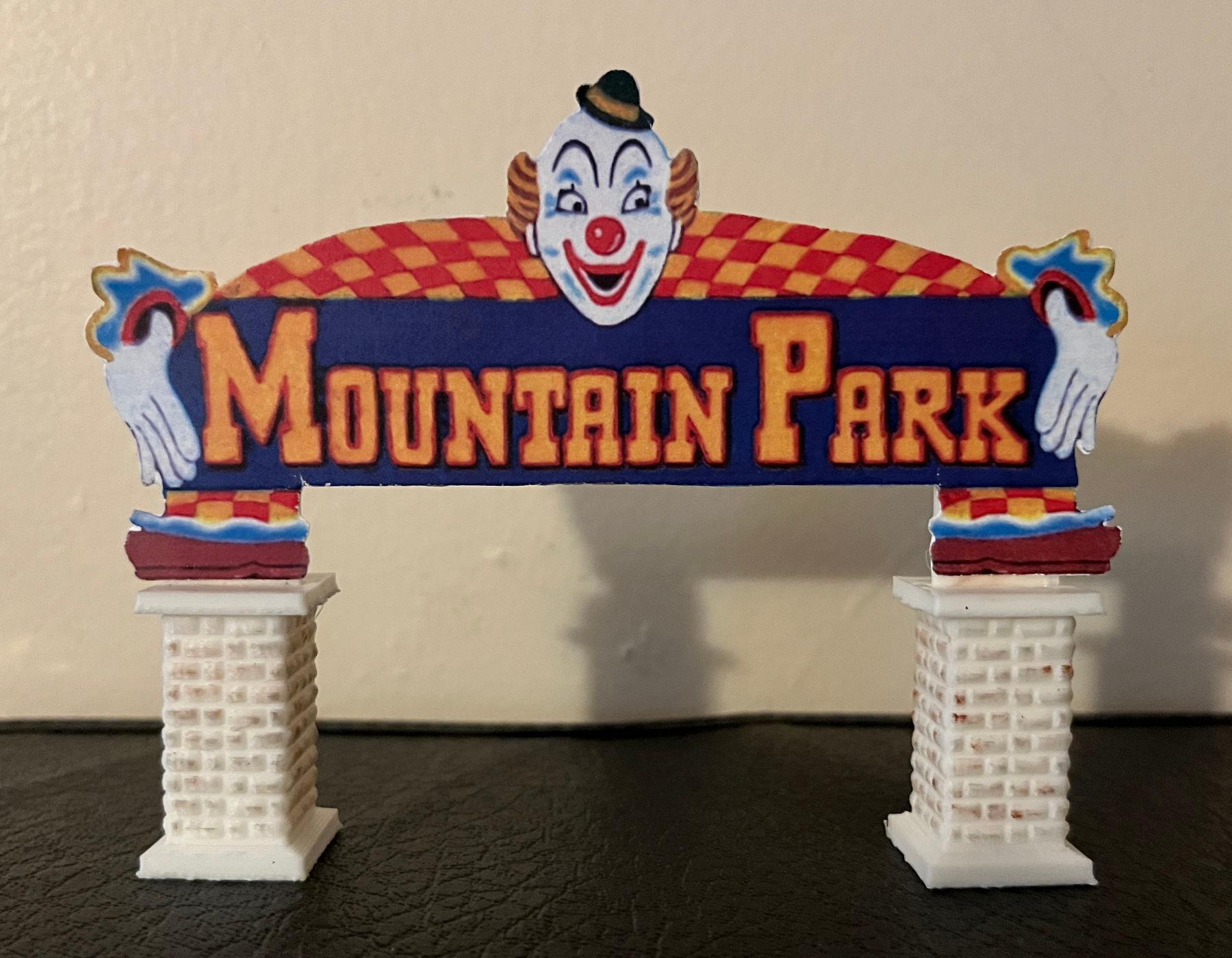 Mt. Park archway 3d model