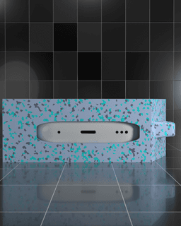 #2 Nike Airpods pro 1/2 case 3d model