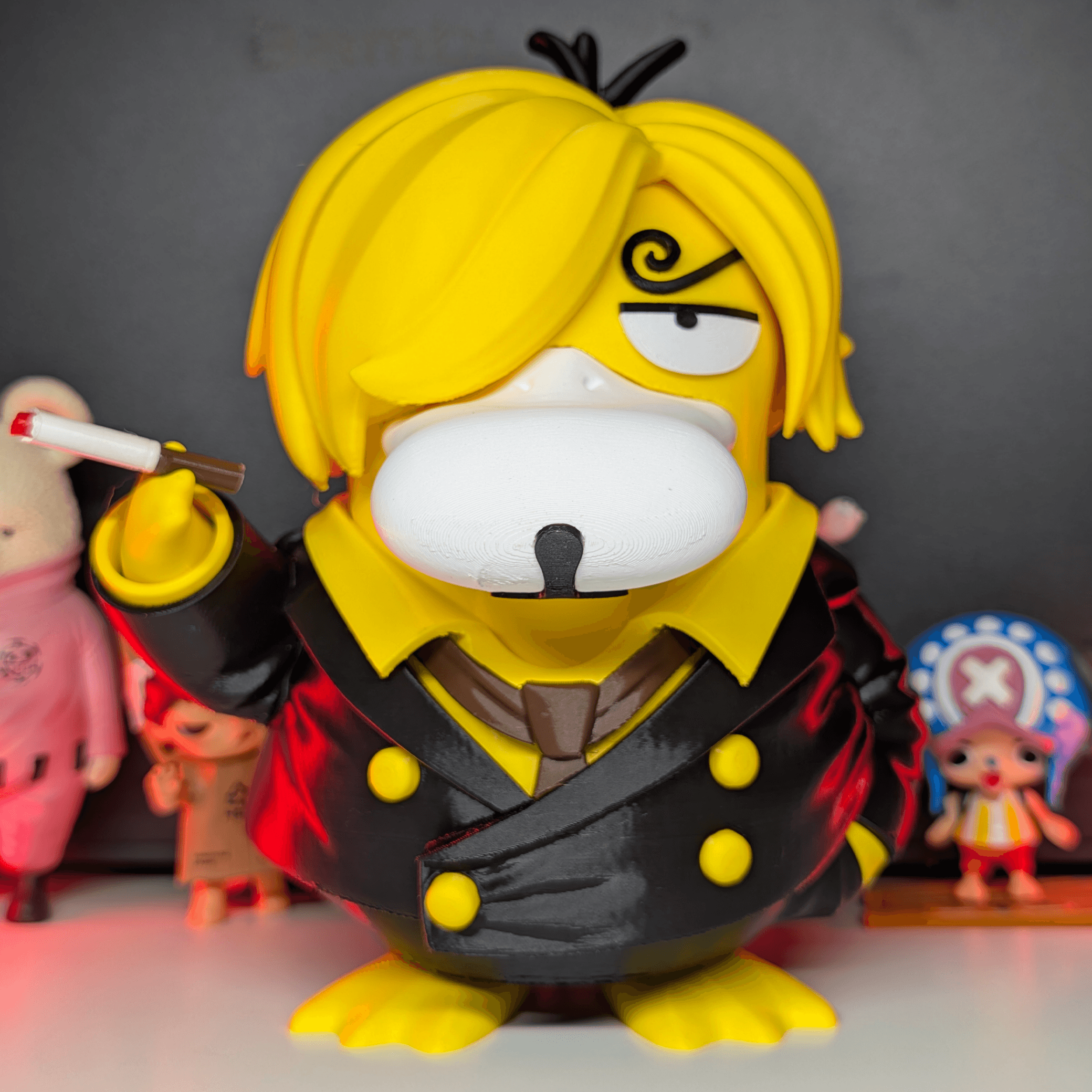 Psyduck x Sanji ( One Piece ) 3d model