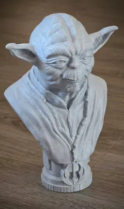 geeetech PLA marble, enlarged 200% to about 21cm high 3d model