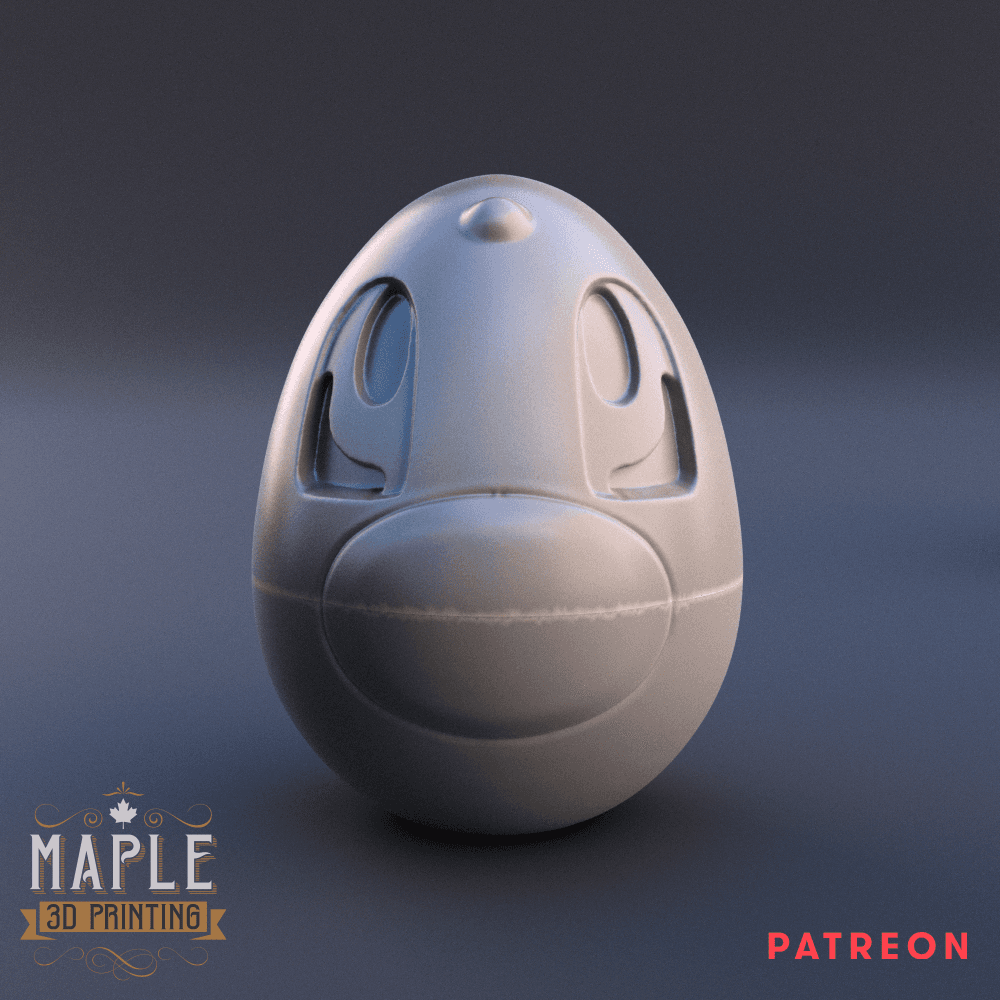 Dratini Easter Egg 3d model