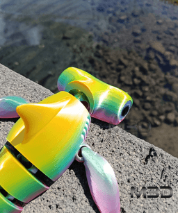 Flexi Hammerhead / no supports / 3mf included 3d model
