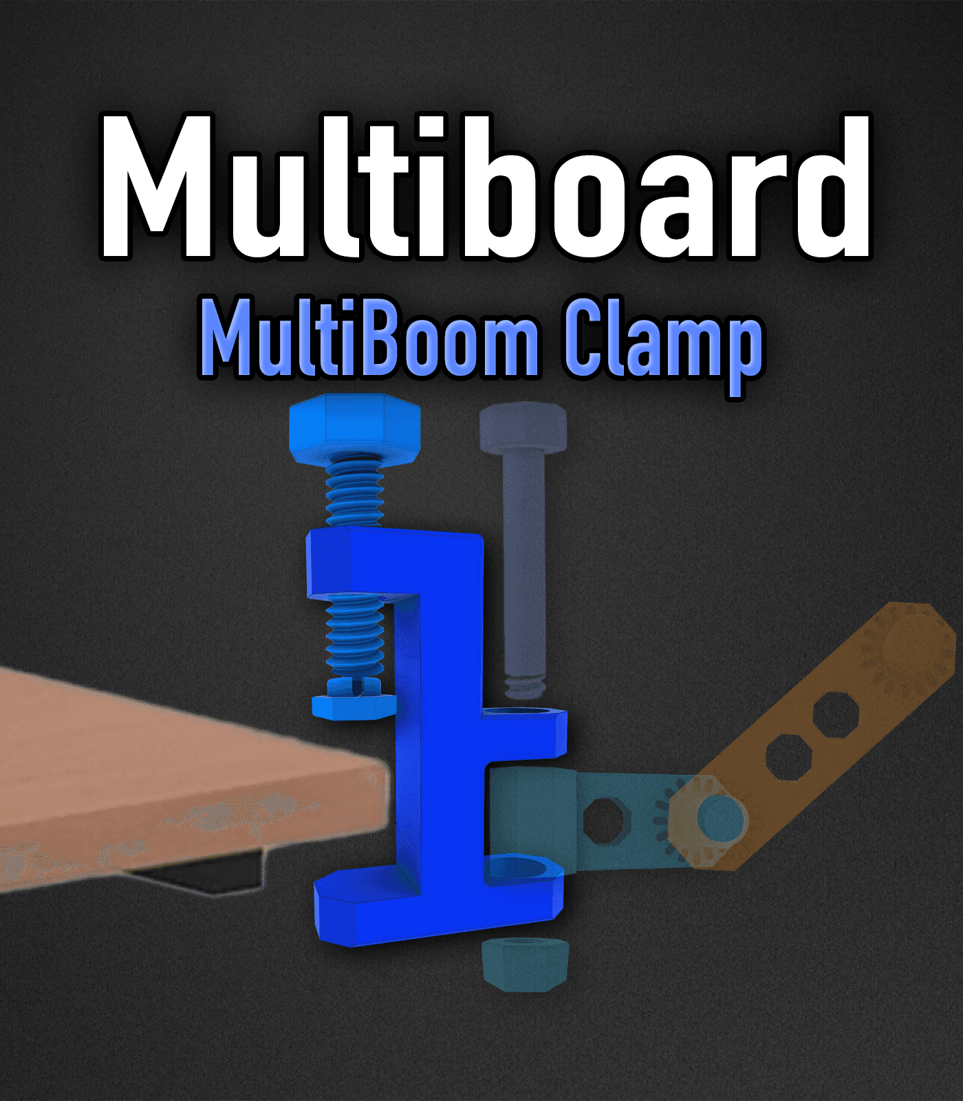 MultiBOOM Clamp 3d model
