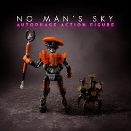 Autophage Action Figure + Bonus Gravitino Coil 3d model