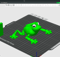 Flexi Frog – Articulated Print-in-Place Model (No Supports Needed) 3d model