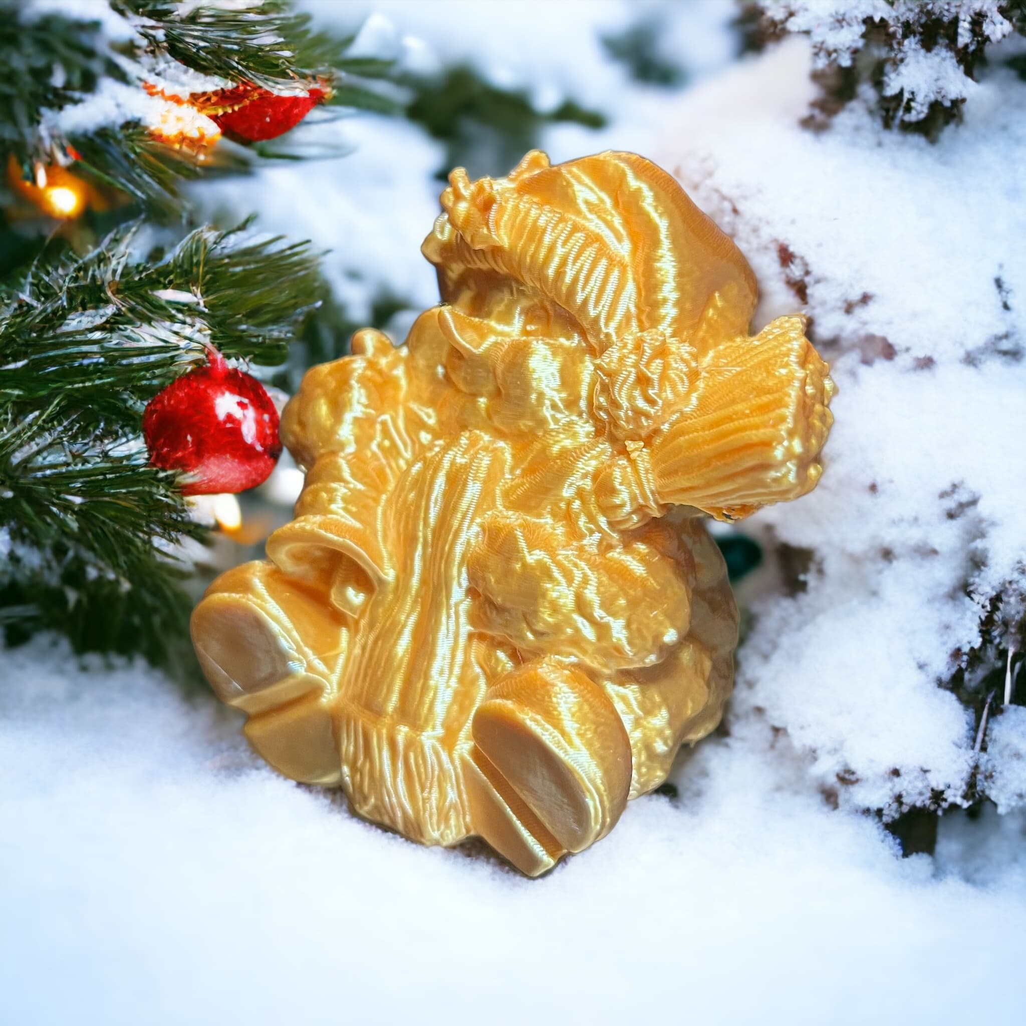 snowman coton 3d model