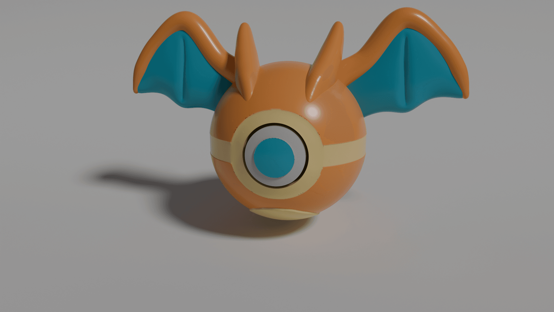 Chariball Fidget Clicker 3d model