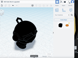 Marvin upgraded 3d model