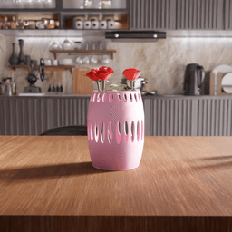 Slit Window Decorative Vase 3d model