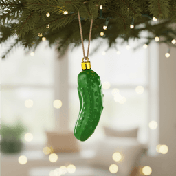 Pickle Ornament | Funny Christmas Holiday Tree Decoration | Traditional German Legend | Holiday Gag 3d model