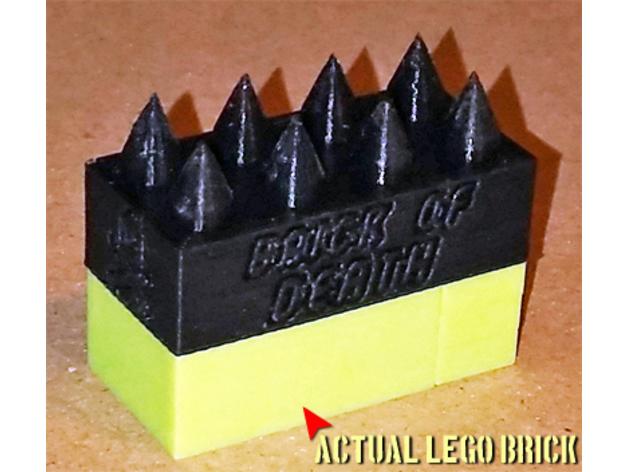 Lego Brick of Death 3d model