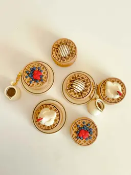 Waffles Clicker Keychain Fidget Toy Bundle 3d model