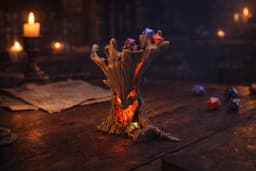 Dice Haunted Stump Tower 3d model