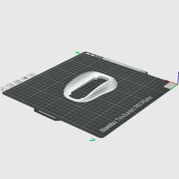Apple Magic Mouse Ergonomic Case Extra Grip Mac Office 3d model