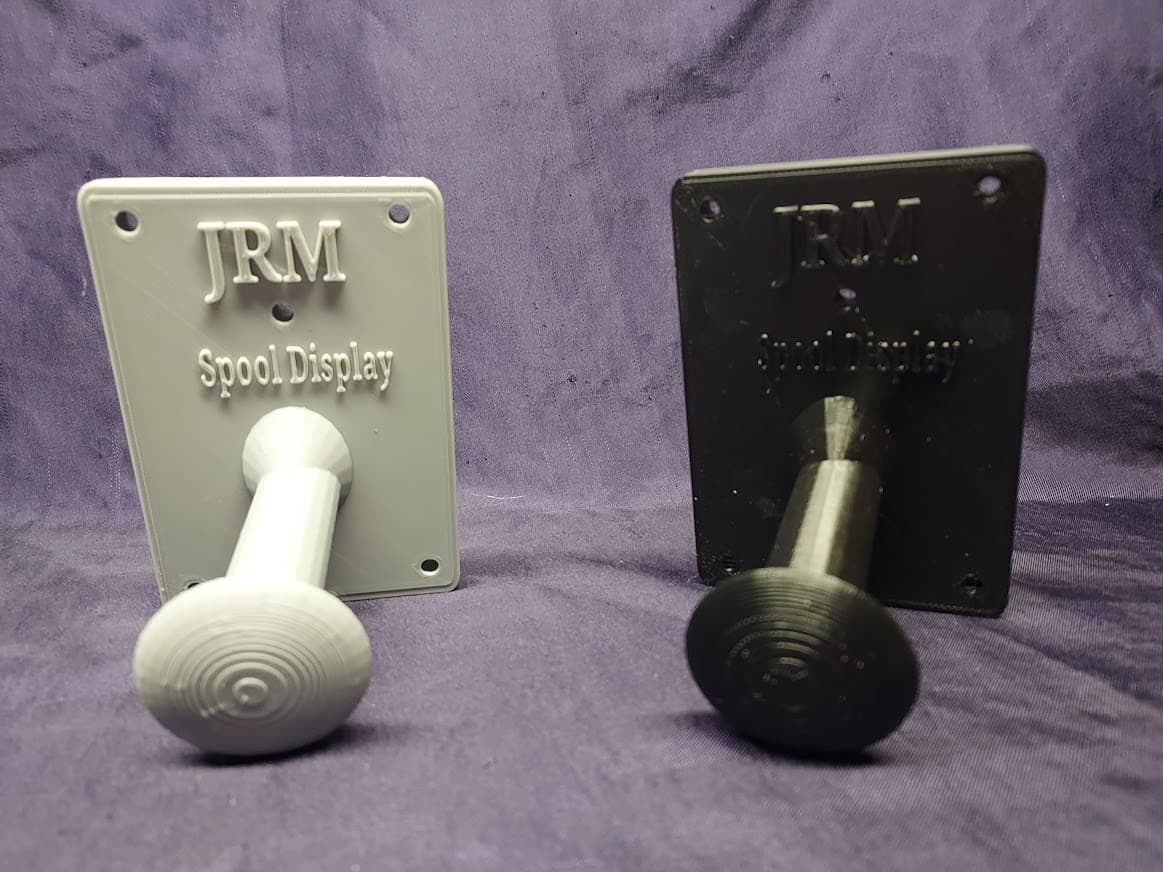 JRM Wall Mounted Spool Display 3d model