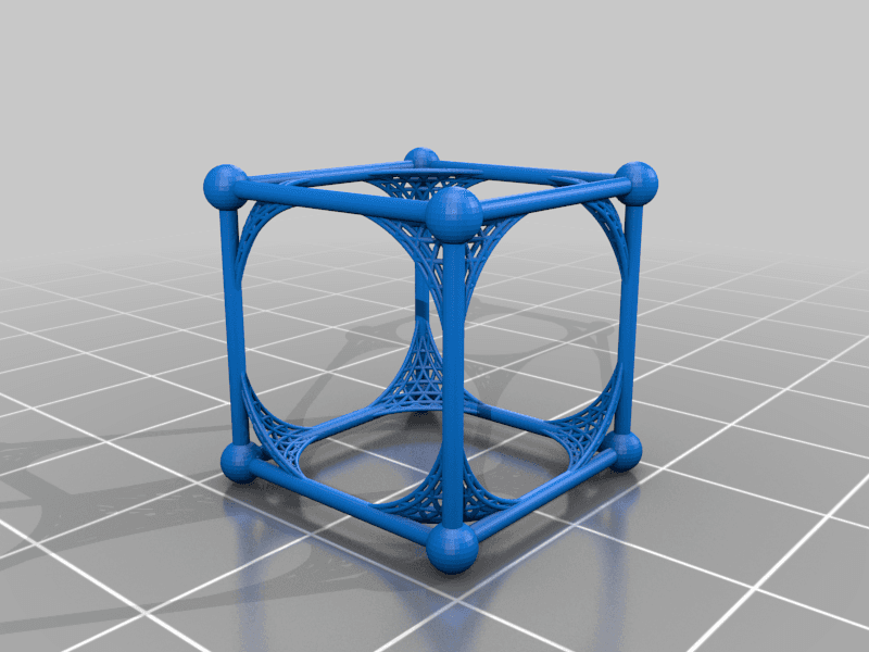 pattern box 3d model
