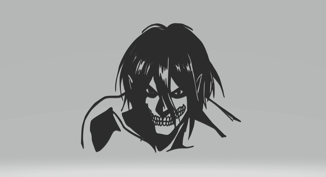 Attack of Titans 2D - Frame .stl 3d model