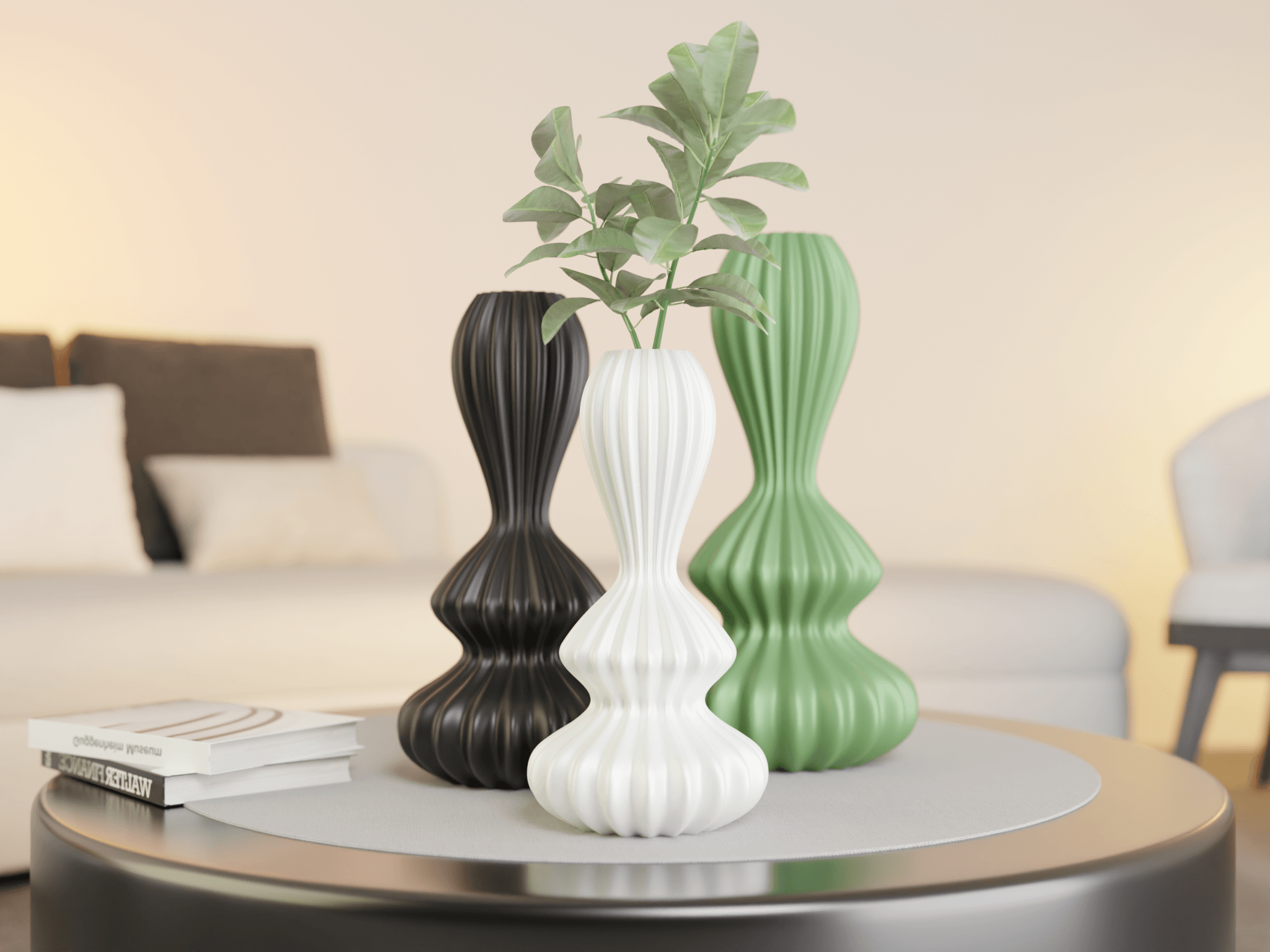 Luxe Line Vase 3d model
