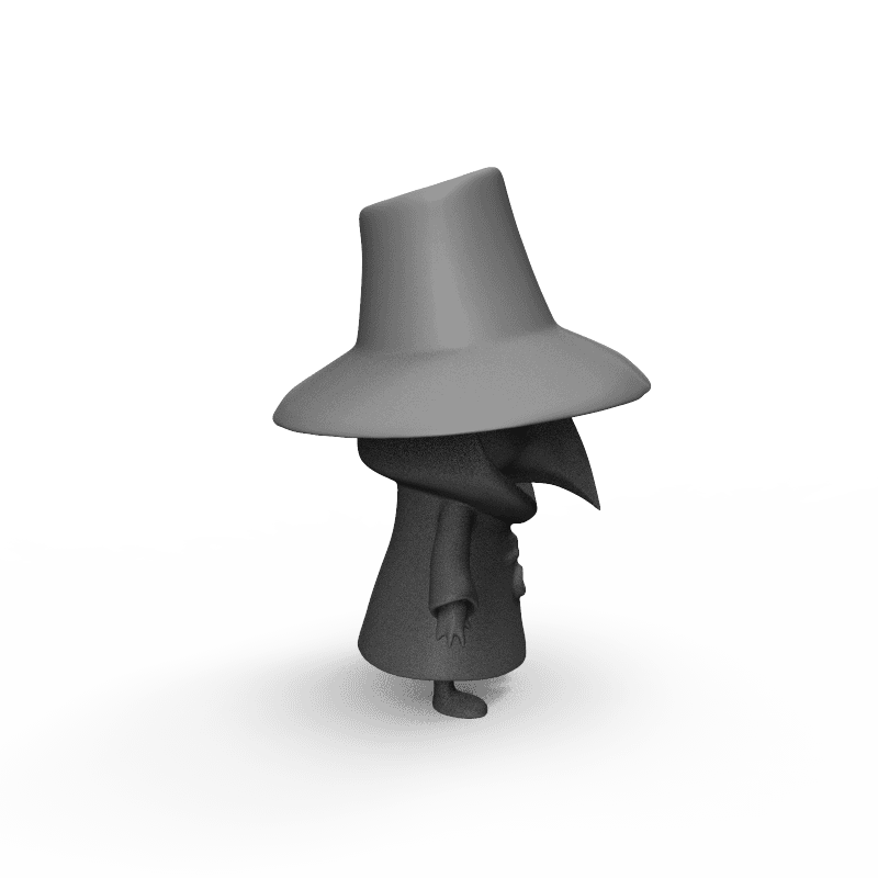 Plague Doctor 3d model