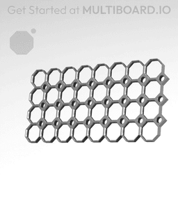 8x4 Multiboard Side Legacy Tile 3d model
