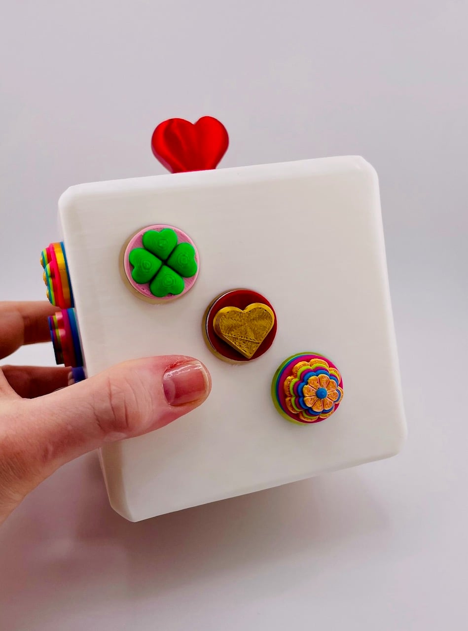 Super Duper Dice Clicker Fidget for Cool Kids 3d model
