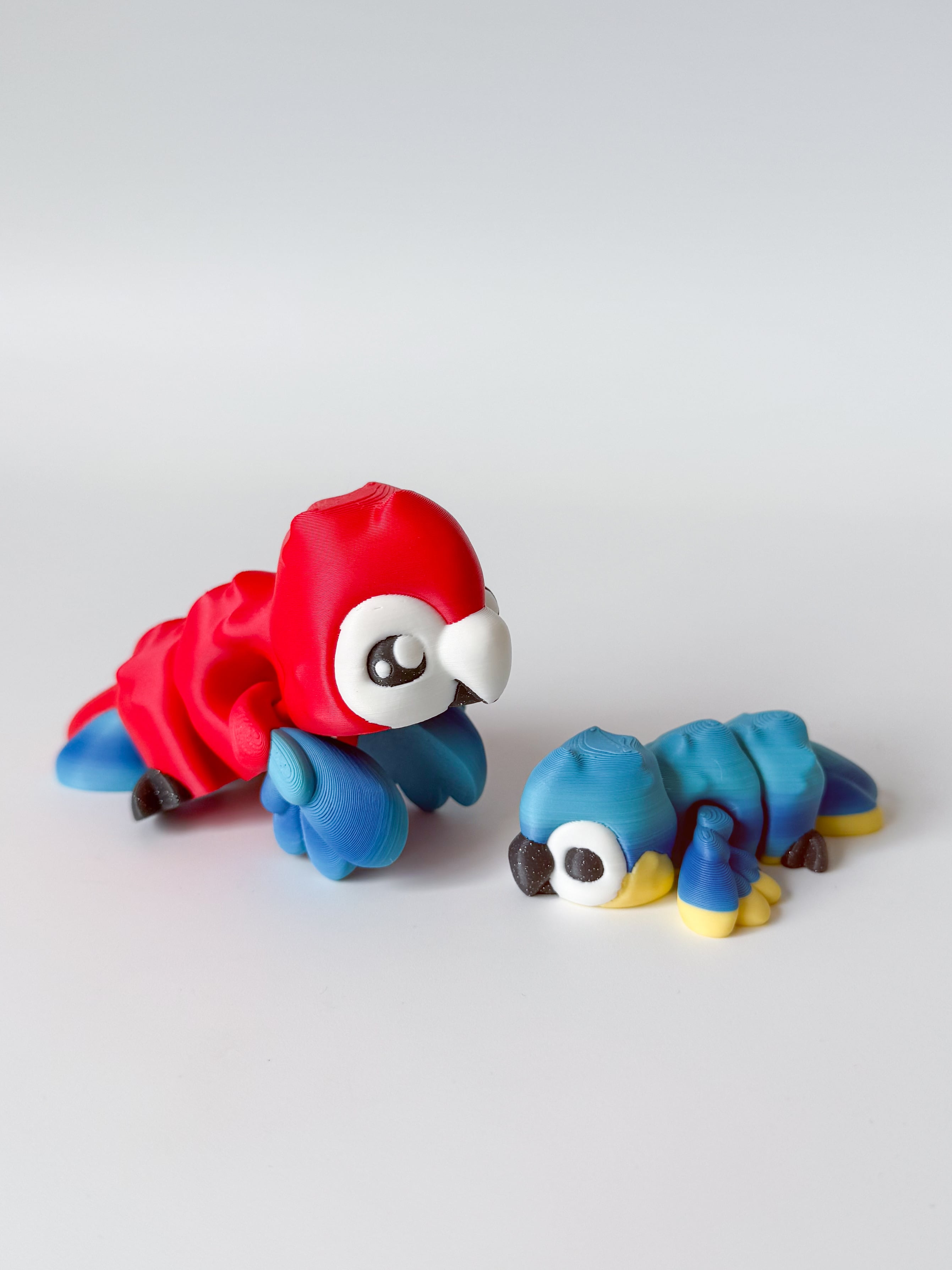 Macaw Flexi 3d model