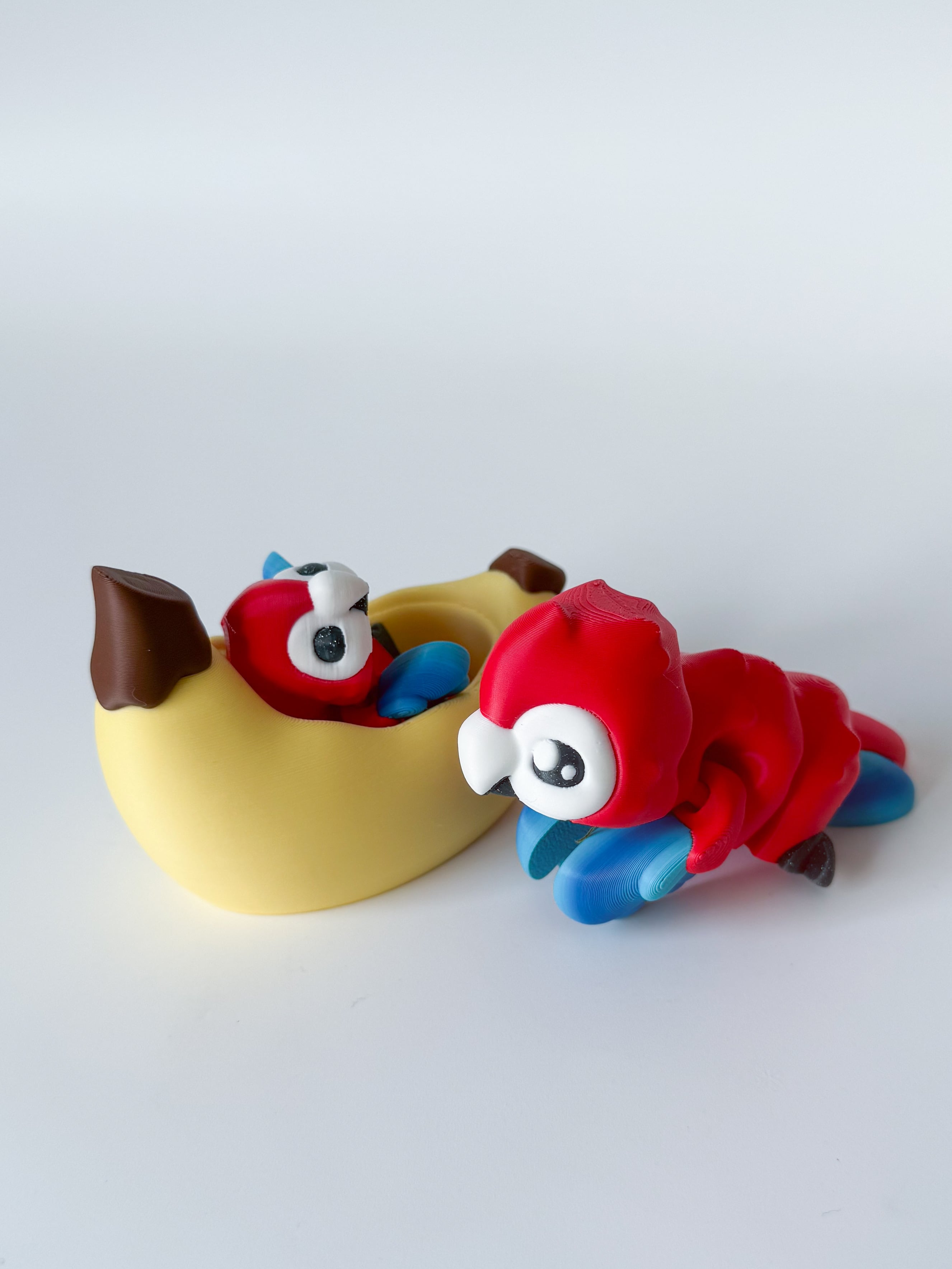 Macaw Flexi 3d model