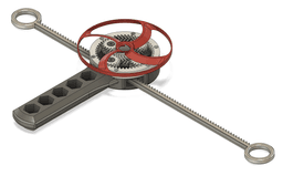 Flying Top Spinner 3d model