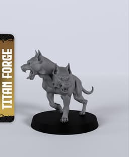 Death Dogs - With Free Dragon - 5e DnD Inspired for RPG and Wargamers 3d model