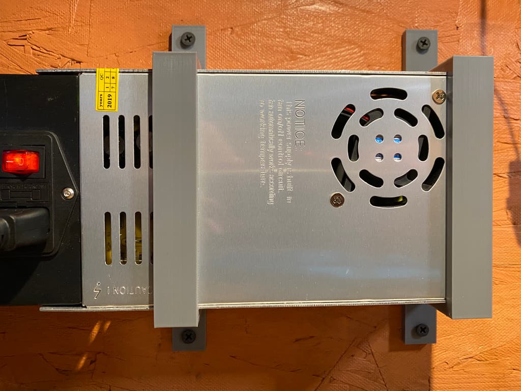 Kingroon KP3 power supply bracket 3d model