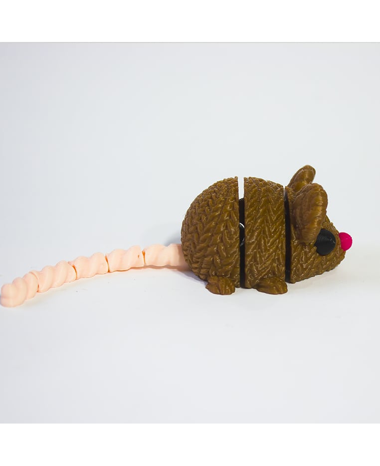 Wool Mouse 3d model
