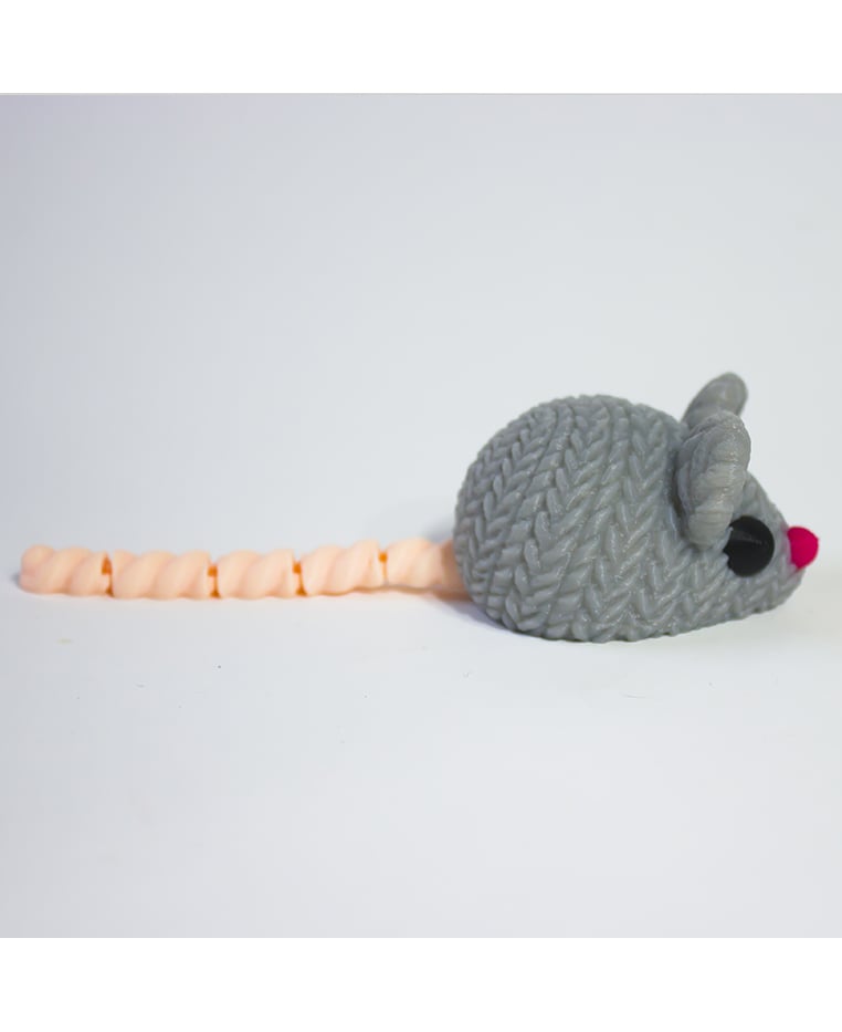 Wool Mouse 3d model