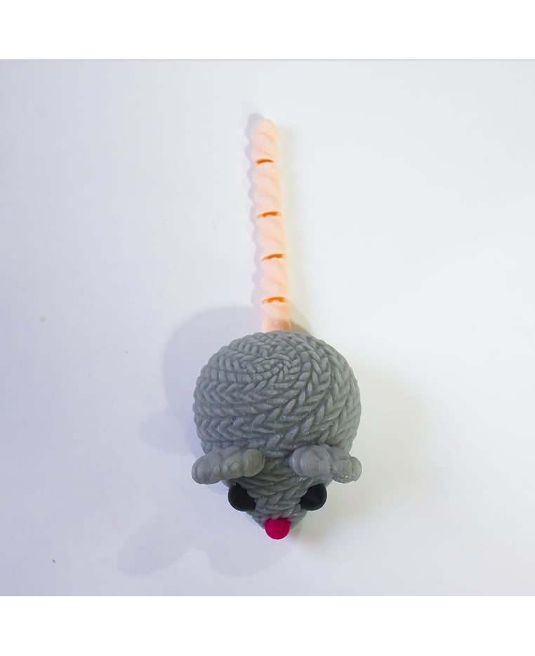 Wool Mouse 3d model