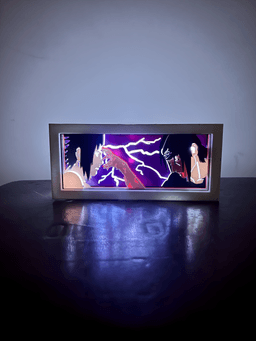 Itachi x Sasuke - LED Lightbox - NO AMS NEEDED 3d model