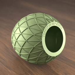 TRAINGULAR EASTER EGG SCULPTURE 3d model