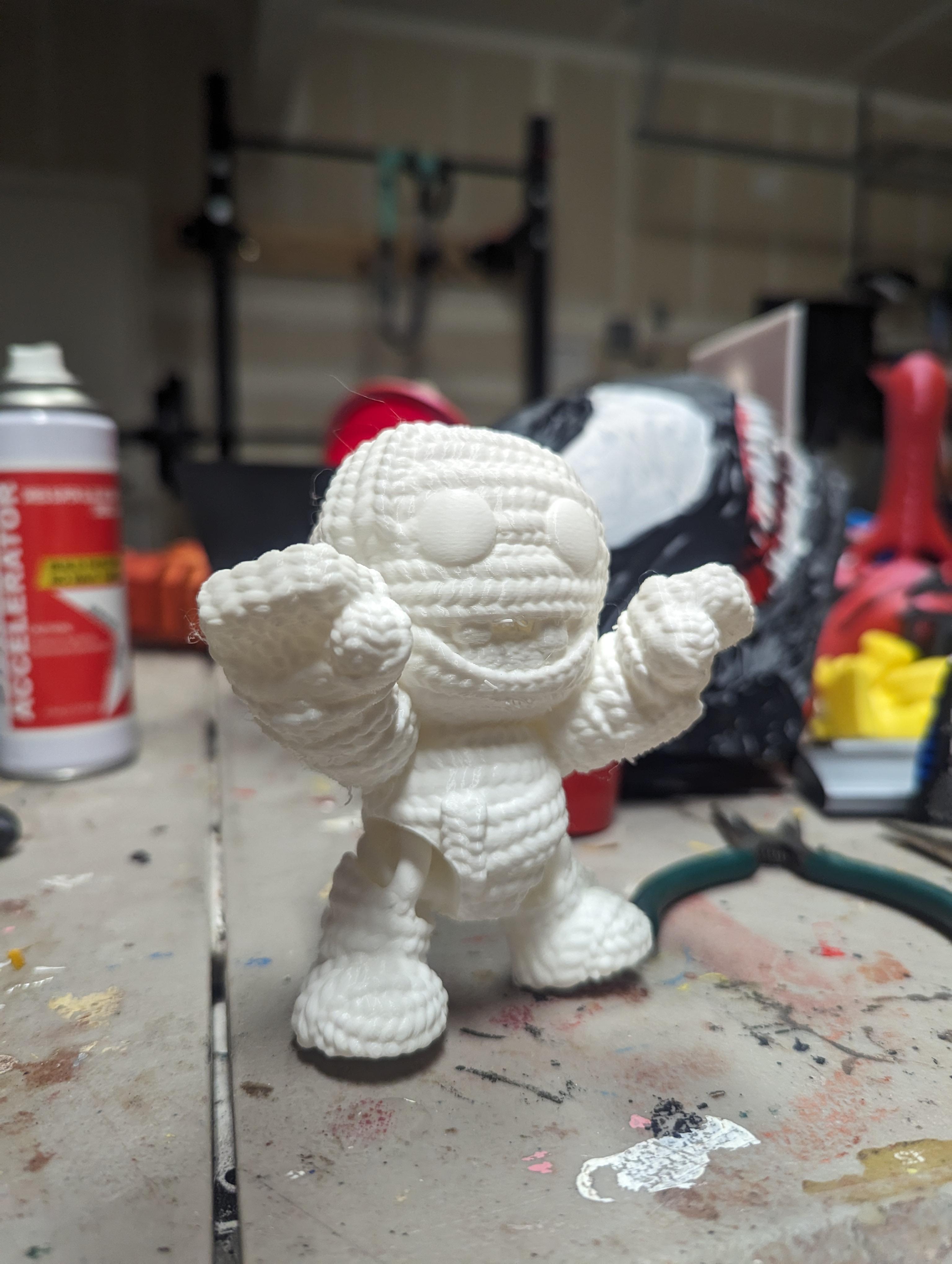 Flexi Crochet Mummy 3d model
