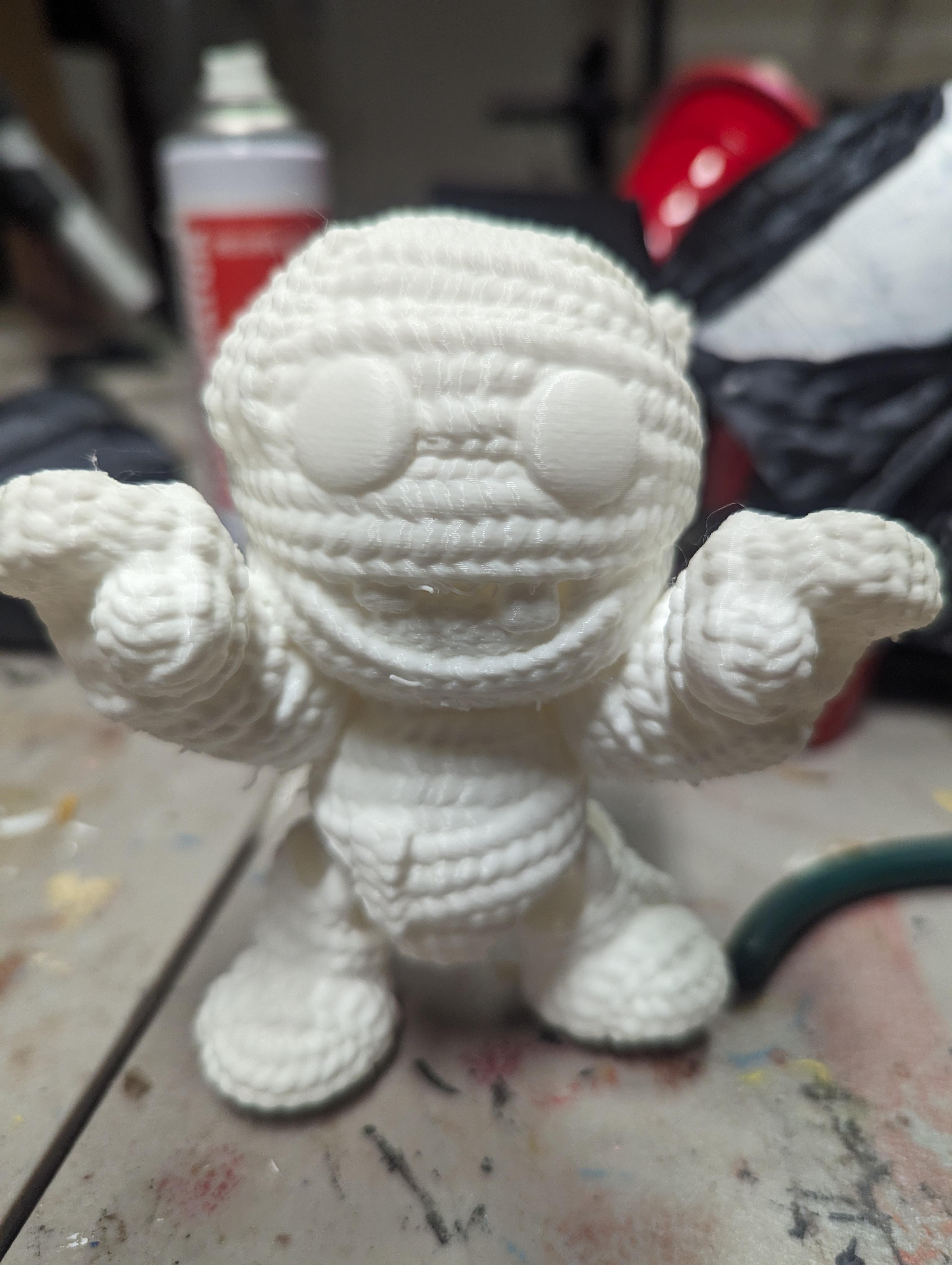 Flexi Crochet Mummy 3d model