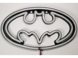 Batman Symbol Neon Sign - 1989 Style 3d model