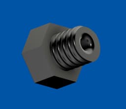 Pneumatic PC4-10 Mount (PTFE) 3d model