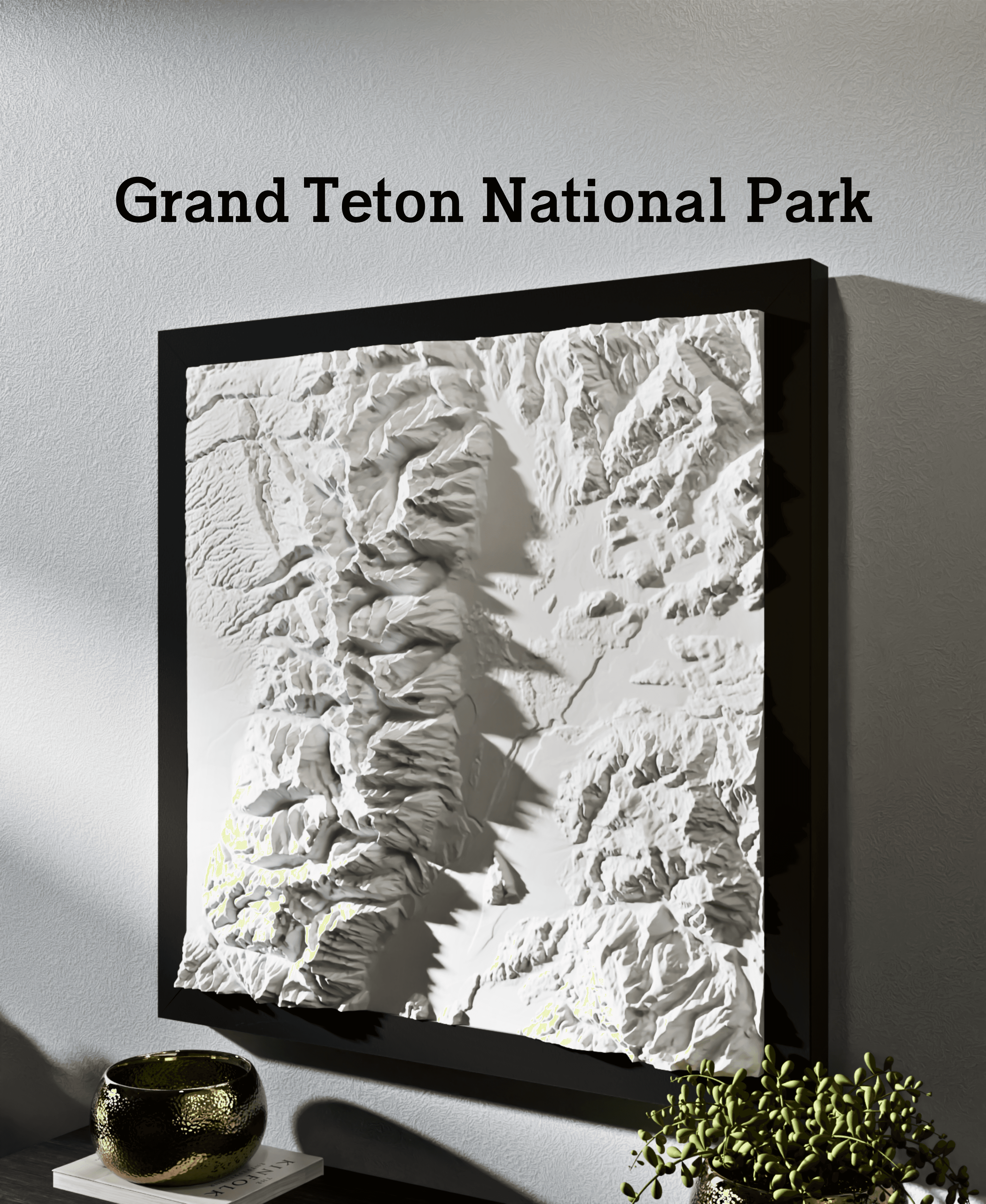 Grand Teton National Park 3d model