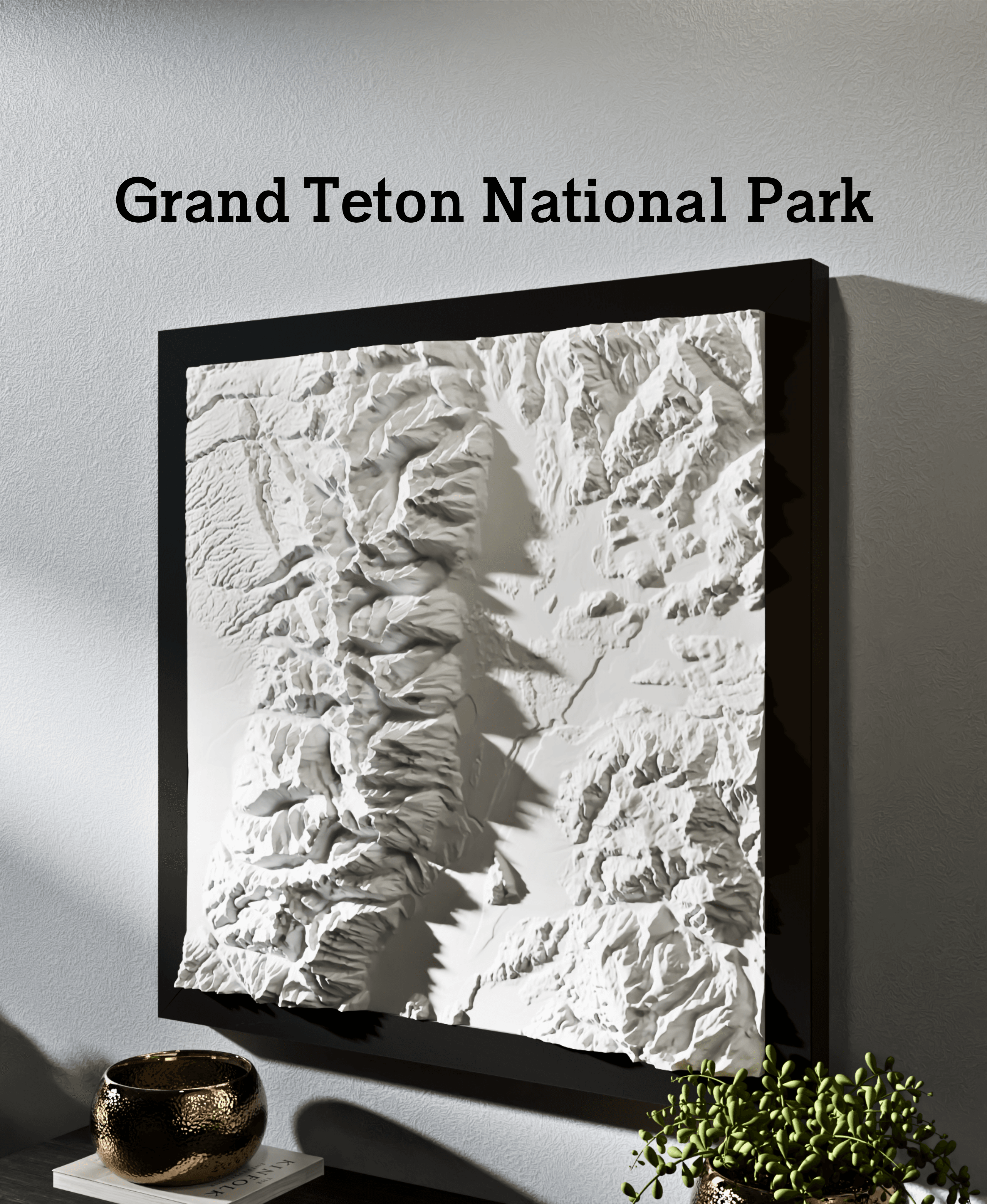 Grand Teton National Park 3d model