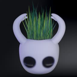 Hollow Knight The Knight Head Planter | Pen Holder 3d model