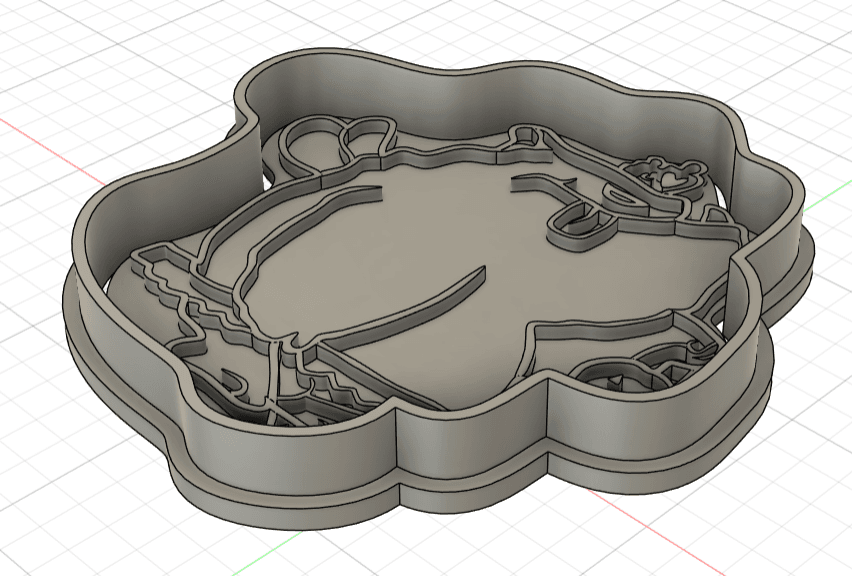 Kcookie Monster 9.stl 3d model