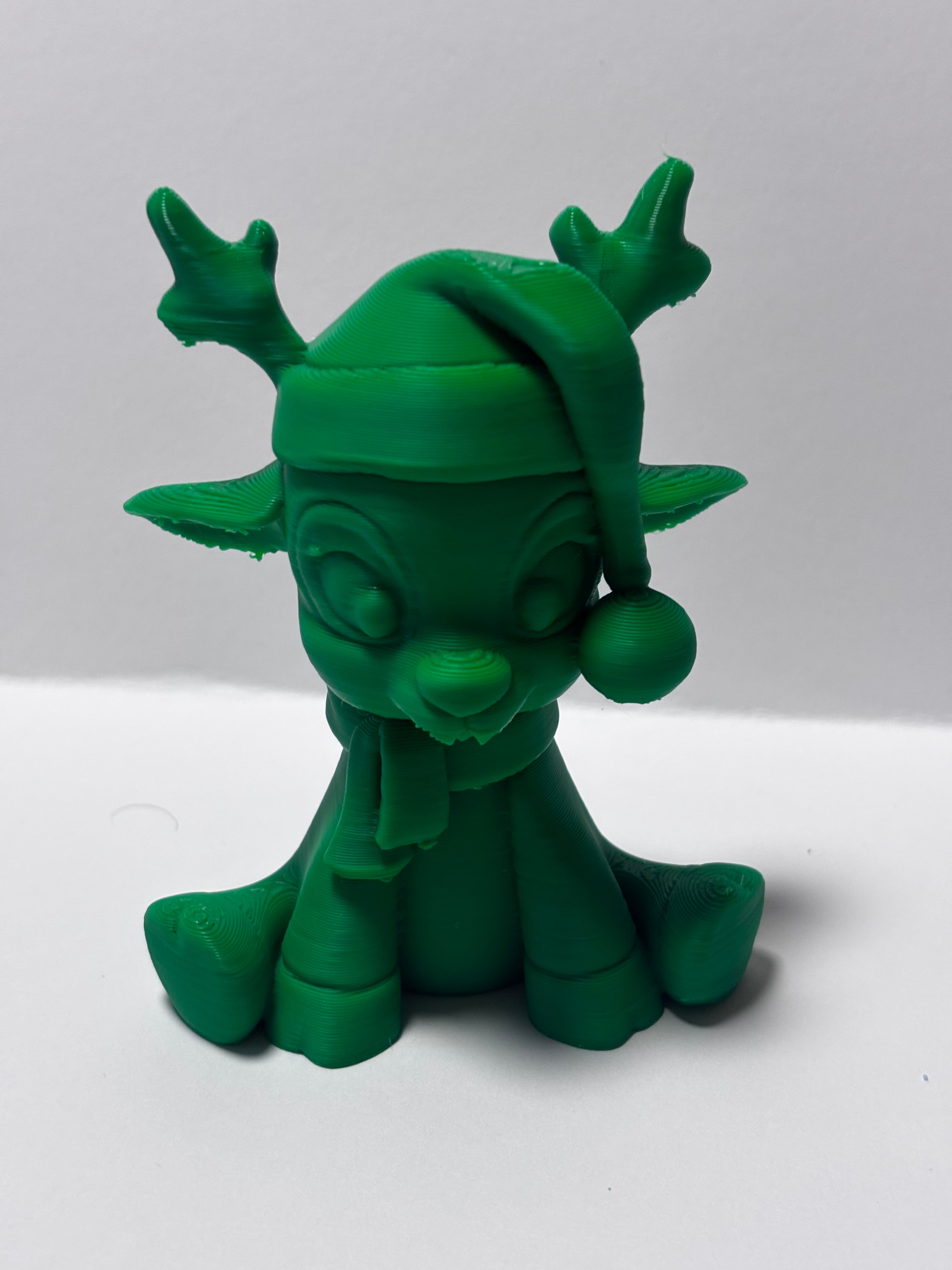 Christmas reindeer 3d model