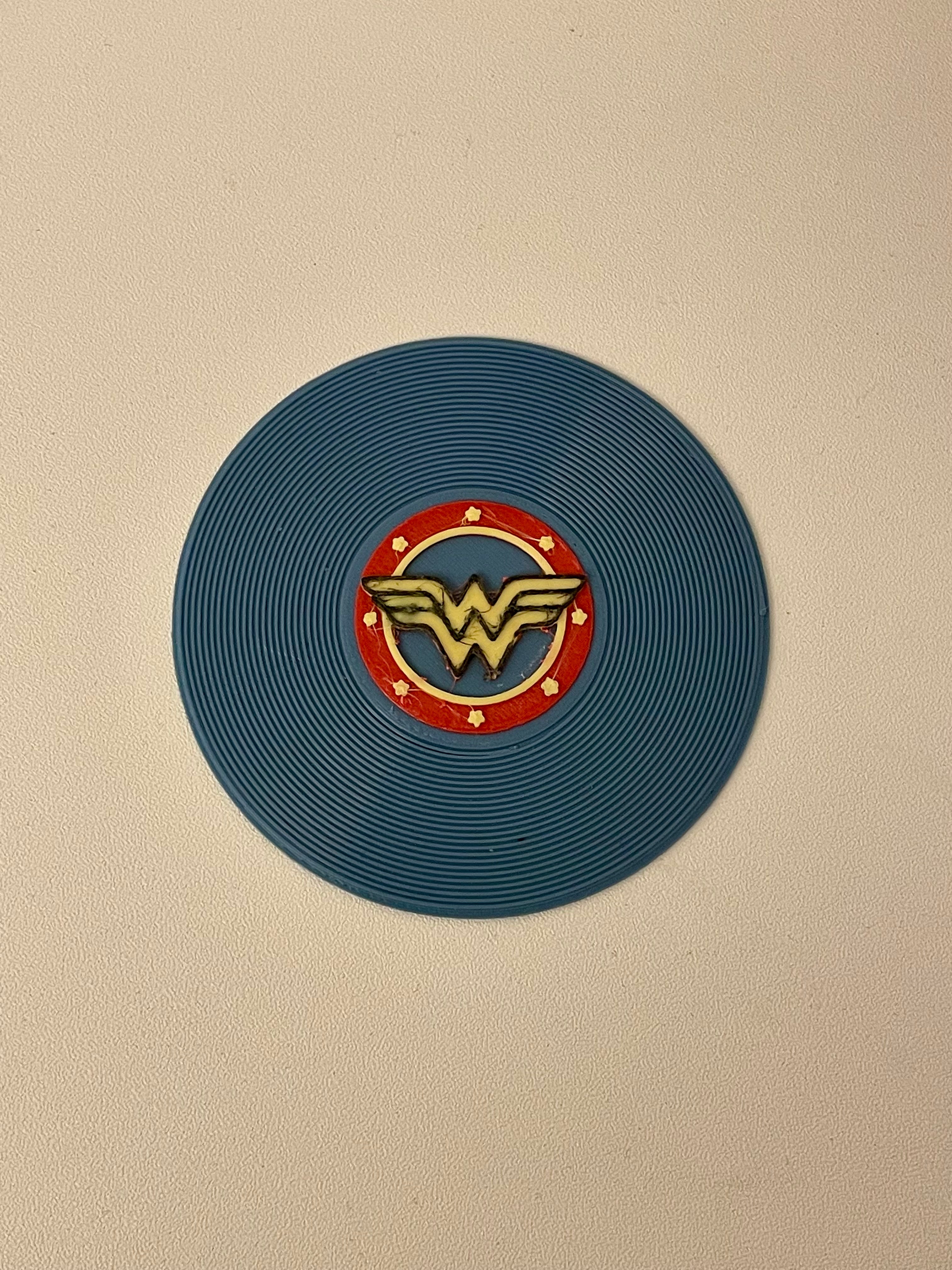 Wonder Woman Mini Record 3d model