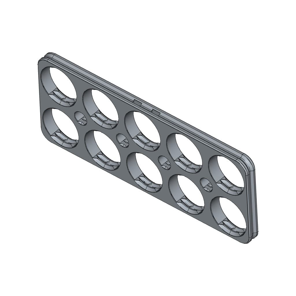 D-LOCK_PANEL.5X2-BLANK 3d model
