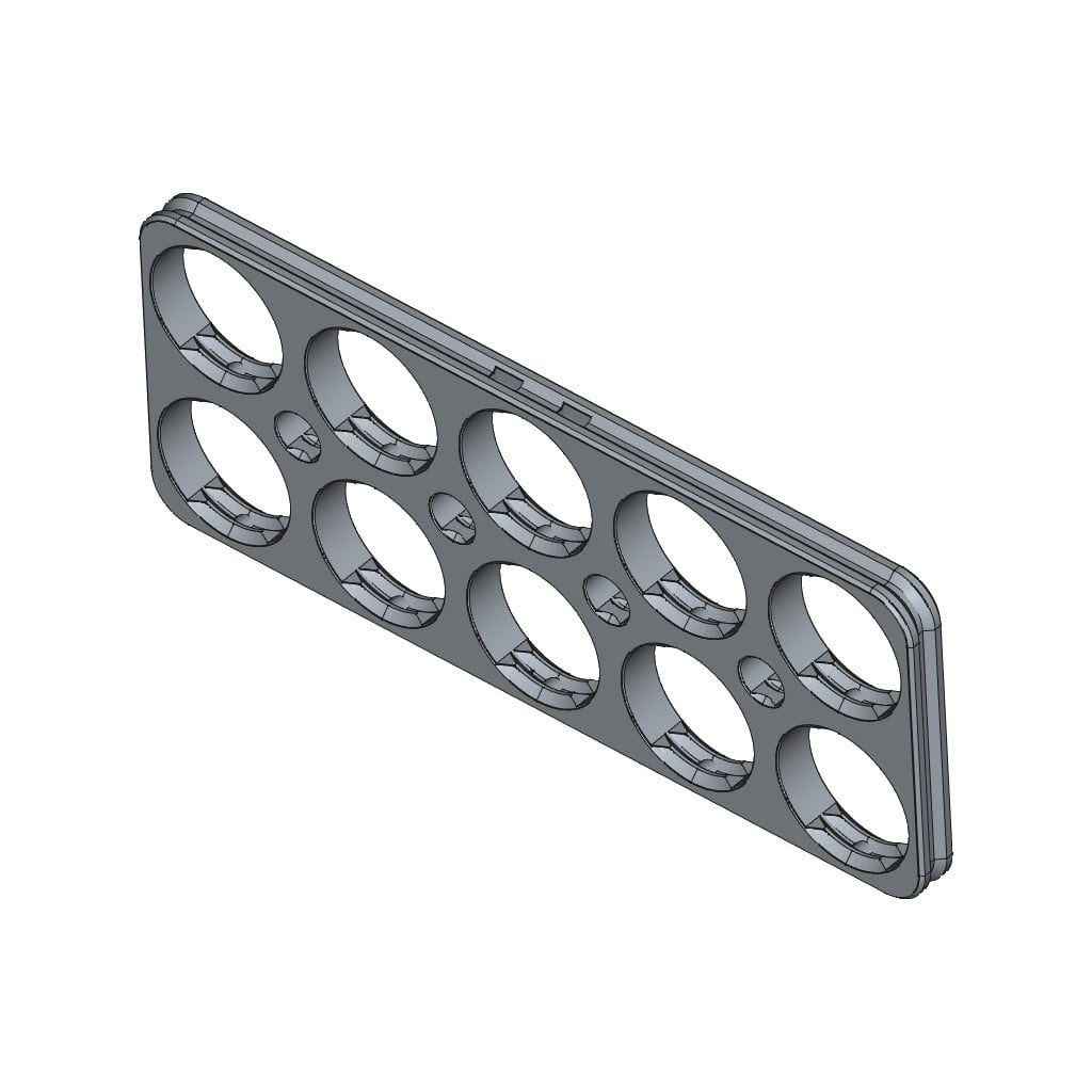 D-LOCK_PANEL.5X2-BLANK 3d model