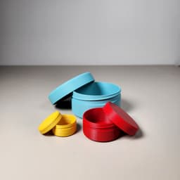 Scalable Round Screw-Top Box 3d model